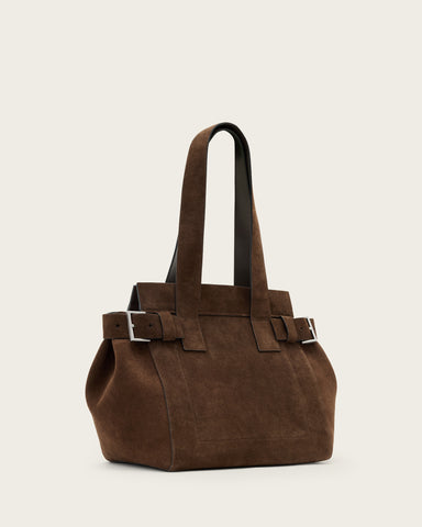 Perez Suede Shoulder Bag