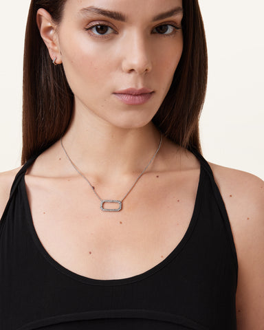 Tia Crystal Pave Necklace