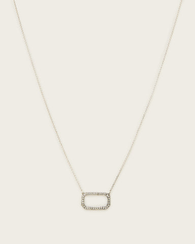 Tia Crystal Pave Necklace