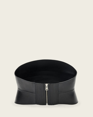 Ceri Wide Leather Belt