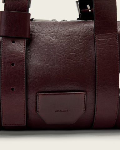 Ares Grain Leather Shoulder Bag