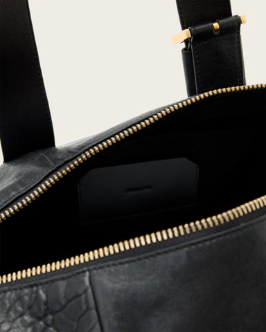 Ares Grain Leather Shoulder Bag