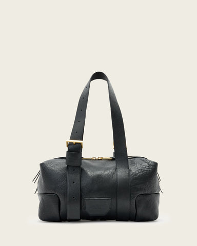 Ares Grain Leather Shoulder Bag