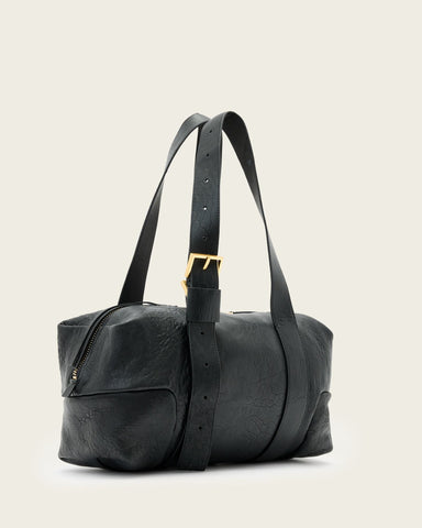 Ares Grain Leather Shoulder Bag