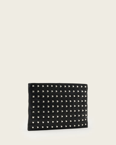 Bettina Embellished Leather Clutch