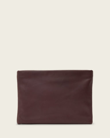 Bettina Leather Clutch Bag