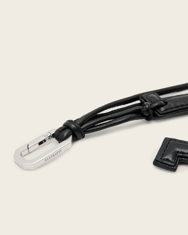 Horseshoe Leather Keyring