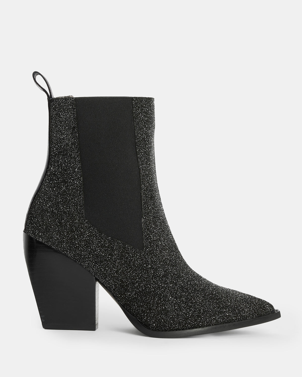 Ria Leather Sparkle Boots