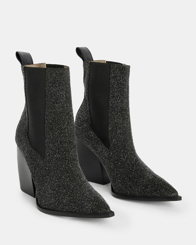 Ria Leather Sparkle Boots