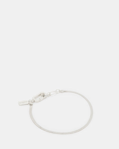 Snake Chain Fine Sterling Silver Bracelet