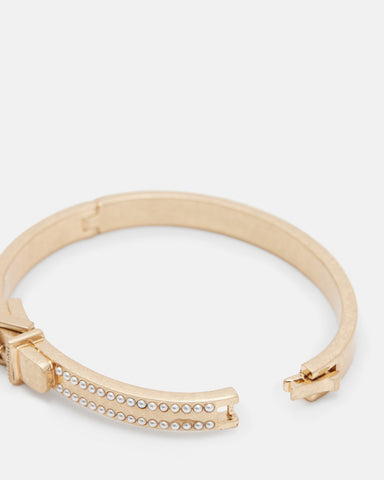 Brea Beaded Buckle Shape Bracelet