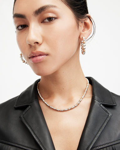 Hadley Two Tone Beaded Necklace