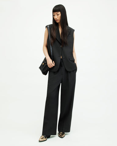 Sammey Wide Leg Relaxed Fit Pants